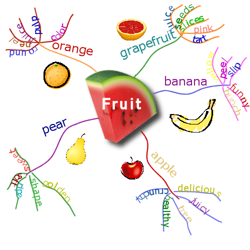 fruits Mindmap_w650